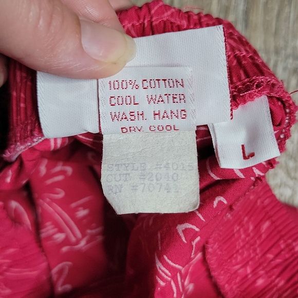 Boscali Pull On Elastic Waist Pants ~ Sz L ~ Pink ~ High Rise ~ 30" Inseam - Picture 5 of 7